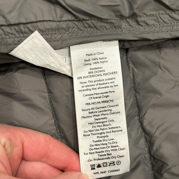 EDDIE BAUER Men's Cirruslite Down Jacket Size L In Brook - Picture 9 of 13